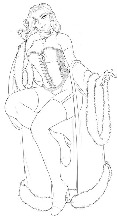 Uncredited - artist would not finish work (paid for full color + tip) or refund :' )